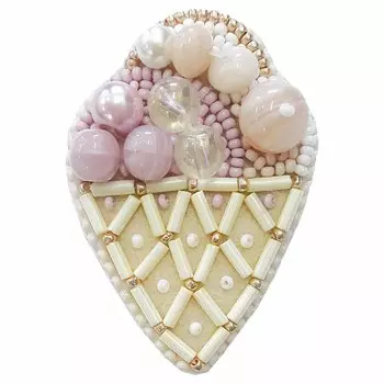 БП189 Набор для изготовления броши 'Десерт' 4,0*6,0см