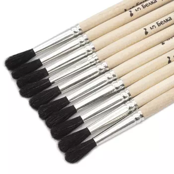 БП-02025 Кисть белка круглая (ученическая) №5