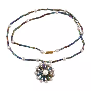 БП-100 Набор для бисероплетения Hobby &amp; Pro pearl Кулон 'Черная Жемчужина'