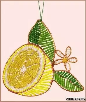 БП-74 Набор для бисероплетения 'Чарiвна Мить' 'Лимон', 10*10,5 см