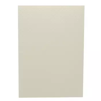 БР002 Бумага с рельефным рисунком 'Точки', упак./3 листа (2-Ф слоновая кость)
