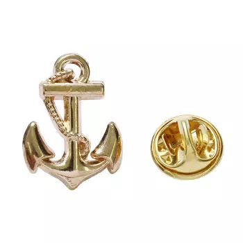 BR s-310 Брошь 1,6*2,2см, Gold