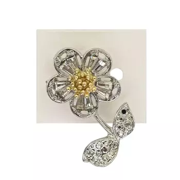 BR s-417 Брошь 2,7см*1,6см (silver (серебро (никель)))