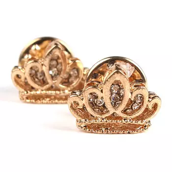 BR s-563 Брошь 1,2*1,6см, Gold