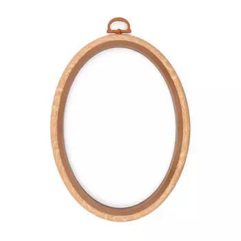 БРК-1520 Пяльцы-рамки овальные под дерево 150мм*200 мм Blitz