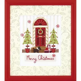 BT-221 Набор для вышивания Crystal Art 'Счастливого Рождества'