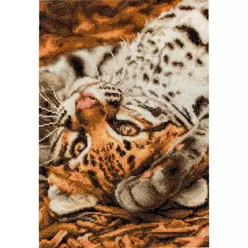 BU4009 Набор для вышивания 'Я хочу играть' 20*29,5см, Luca-S