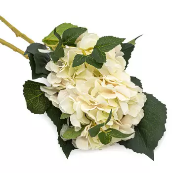 Букет искусственный 'Гортензия' 42см 2шт, Белый