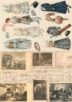 Бумага для декупажа супер мягкая мини (набор)TO-DO (99761)