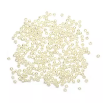 Бусины круглые, пластик, 3 мм, упак./20 гр., 'Астра' (003 NL)