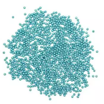 Бусины круглые, пластик, 4 мм, упак./25 гр., 'Астра' (029 NL)