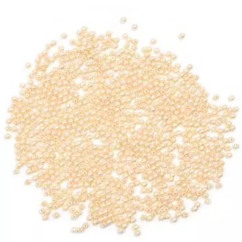 Бусины круглые, пластик, 4 мм, упак./25 гр., Astra&amp;Craft (005 NL)