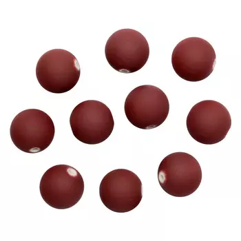 Бусины матовые, 12мм, 20гр. (045 какао)