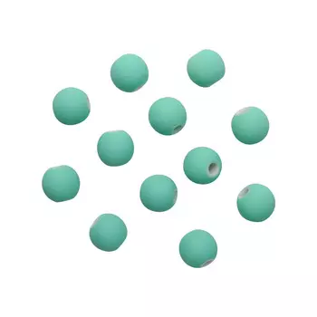 Бусины матовые, 8мм, 20гр. (003 мятный)