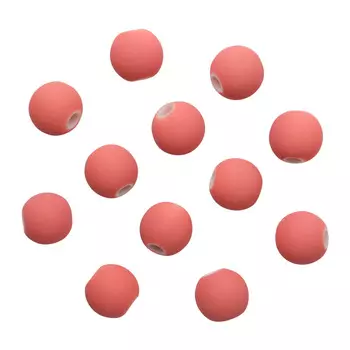 Бусины матовые, 8мм, 20гр. (013 светло-коралловый)