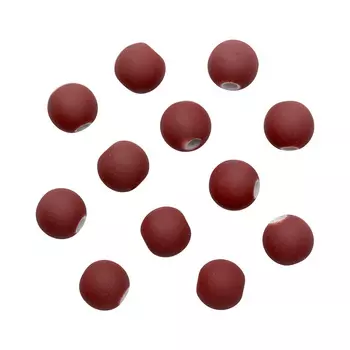 Бусины матовые, 8мм, 20гр. (045 какао)