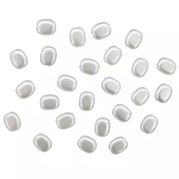 Бусины пластиковые, 2272#, 13*11*5 мм, упак./50 шт., Astra&amp;Craft (белый)