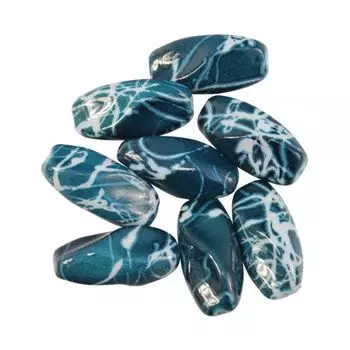 Бусины пластиковые, 30*15 мм, упак./8 шт., Astra&amp;Craft (3-30)