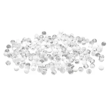 Бусины полупрозрачные 2004 пластик, 4мм, 20гр (600+/- 20шт) Astra&amp;Craft (033 прозрачный)