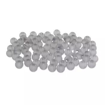 Бусины полупрозрачные 2006 матовые, 6мм, 20гр (170+/-10шт) Astra&amp;Craft (030 серый)
