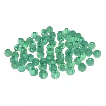 Бусины полупрозрачные 2006 пластик, 6мм, 20гр (170+/-10шт) Астра (040 оливковый)