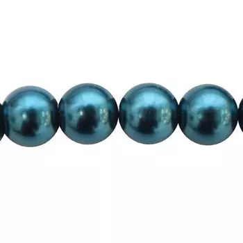 Бусины стеклянные на нитке, 10 мм, длина 40 см, 'Астра' (SA-40)