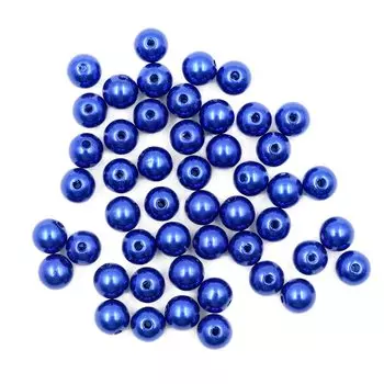 Бусы круглые, пластик, 10 мм, упак./25 гр., 'Астра' (041 NL)