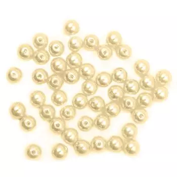 Бусы круглые, пластик, 10 мм, упак./25 гр., Astra&amp;Craft (003 NL)