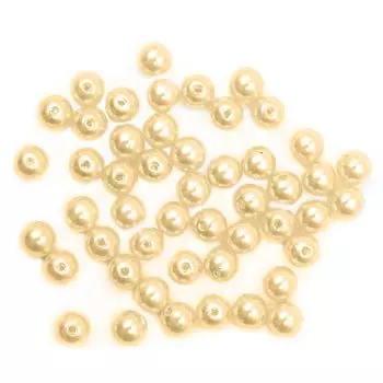 Бусы круглые, пластик, 10 мм, упак./25 гр., 'Астра' (005 NL)