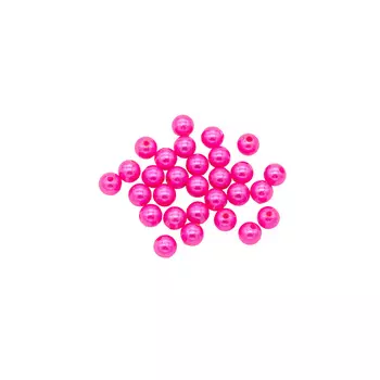 Бусы круглые, пластик, 10мм (В23)