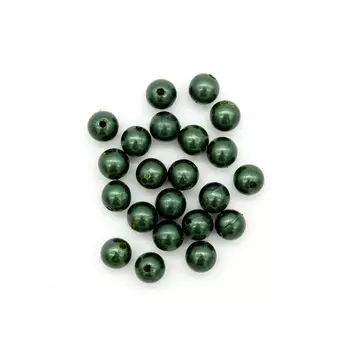 Бусы круглые, пластик, 12мм (В56)