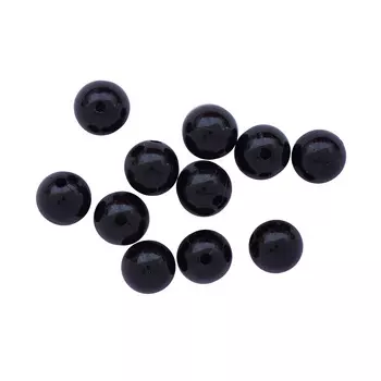 Бусы круглые, пластик, 14мм (В60)