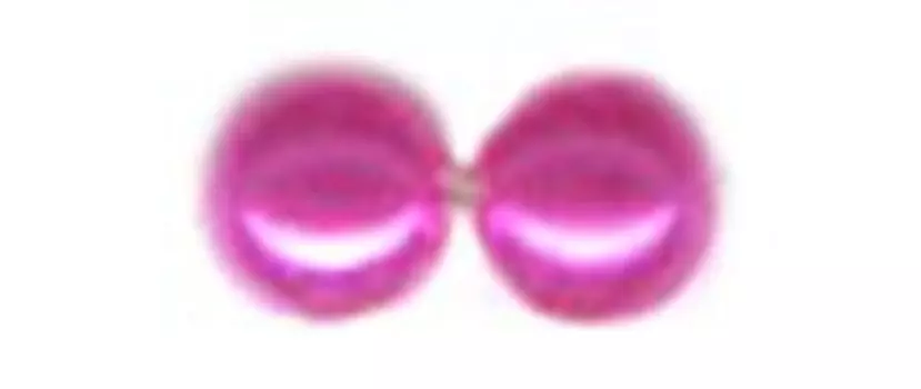 Бусы круглые, пластик, 5мм (В30)