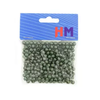 Бусы круглые, пластик, 5мм (В56)