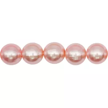 Бусы на нитке 12мм, 0404-0008, цв.В 6 нитей (B10 розовый)