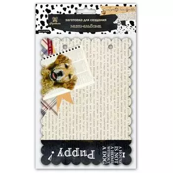 CA1404 Заготовка для изготовления мини-альбома 'Сахарная косточка' 12,7*17,8см (Рукоделие)