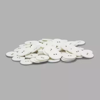 CB A-59 Пуговица 54L (34мм) 2пр. (White (белый))
