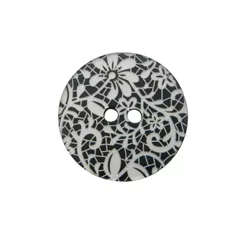 CB E-285 Пуговица 44L, 2пр. (Black (черный))