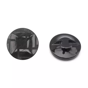 CB L-233 Пуговица 44L (28мм) (blk-01 (черный))