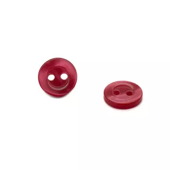 CB M-10 Пуговица 18L (11мм) 2пр. (col. 20 (красный))