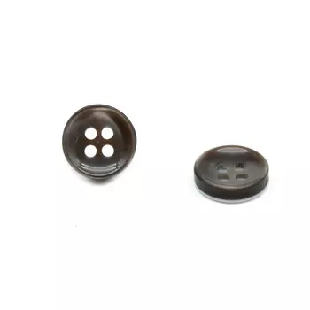 CB M-21 Пуговица 18L (11мм) 4пр. (col.24 коричневый)