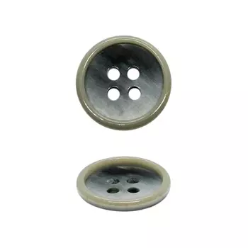 CB P9-24 Пуговица 24L, 4пр. (col.F (серый))