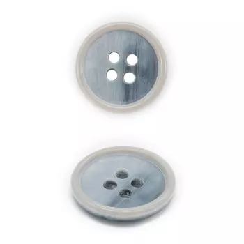 CB P9-24 Пуговица 28L, 4пр. (col.F (серый))