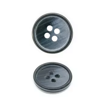 CB P9-24 Пуговица 28L, 4пр. (col.A (черный))