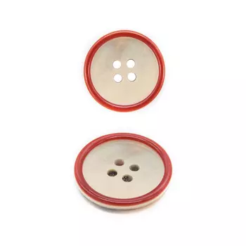 CB P9-24 Пуговица 36L, 4пр. (col.E (красный))
