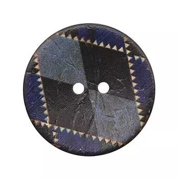 CB R-25 Пуговица кокос 44L (col.C (синий))