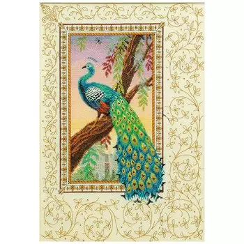 CC80455 Набор для вышивания Anchor 'Павлин в стиле Ренессанс' 44x30 см
