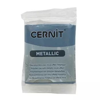 CE0870056 Пластика полимерная запекаемая 'Cernit METALLIC' 56 гр. (167 сталь)