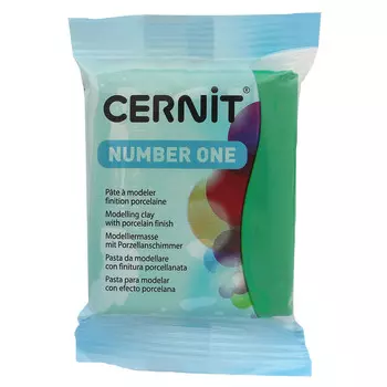 CE0900056 Пластика полимерная запекаемая 'Cernit № 1' 56-62 гр. (600 зеленый)