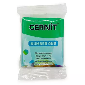 CE0900056 Пластика полимерная запекаемая 'Cernit № 1' 56-62 гр. (652 зеленый лишайник)